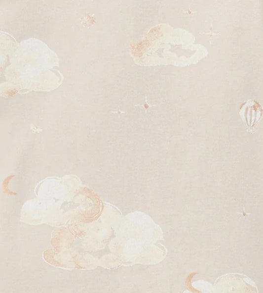 Good Night Sky Organic Warmer Beekeeper™ Wearable Baby Blanket - Limestone