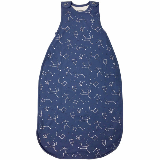 4 Season® Big Kid Sleep Bag, Merino Wool & Organic Cotton, 4 - 6 Years, Night Sky™
