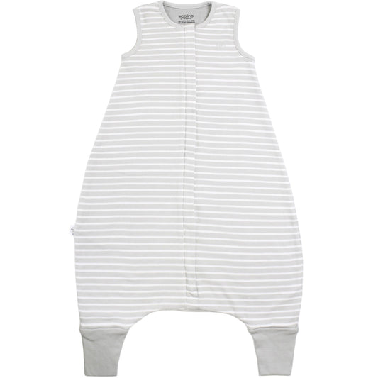 4 Season® Baby Sleep Bag with Feet, Merino Wool & Organic Cotton, Birch Gray